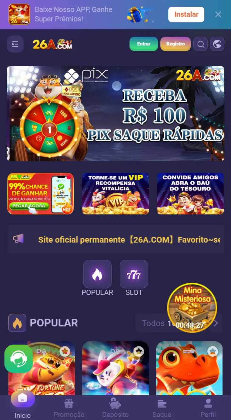 26a Conheça bingo online com PIX Participe Já